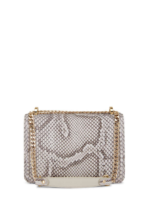 Maria Oliver - Chloe Natural Python Chain Bag