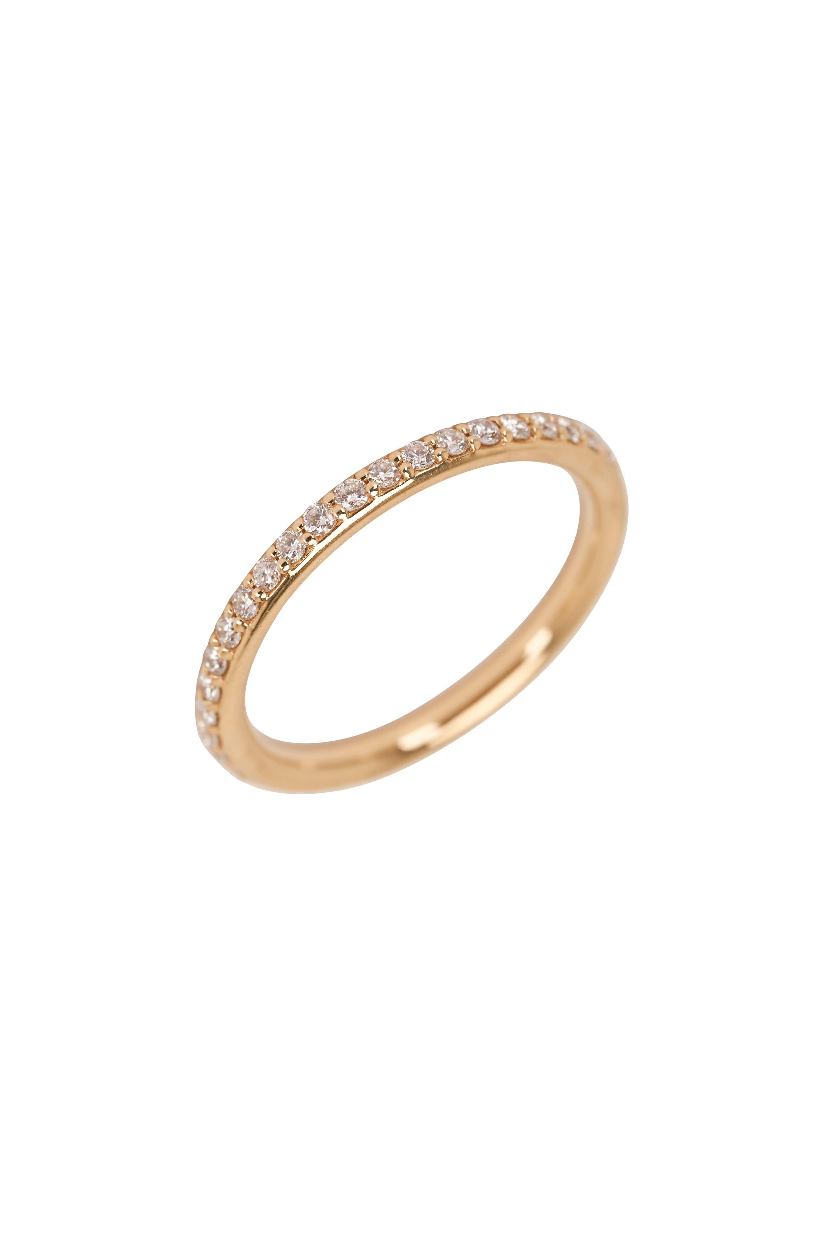 Tina Negri - Thin Stackable Diamond Band | Mitchell Stores