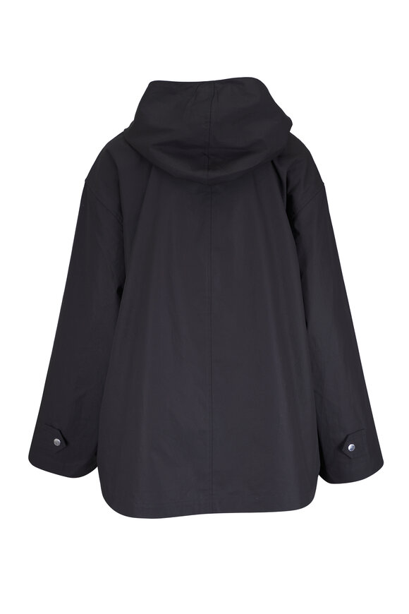 Totême Black Technical Scarf Jacket - view 3