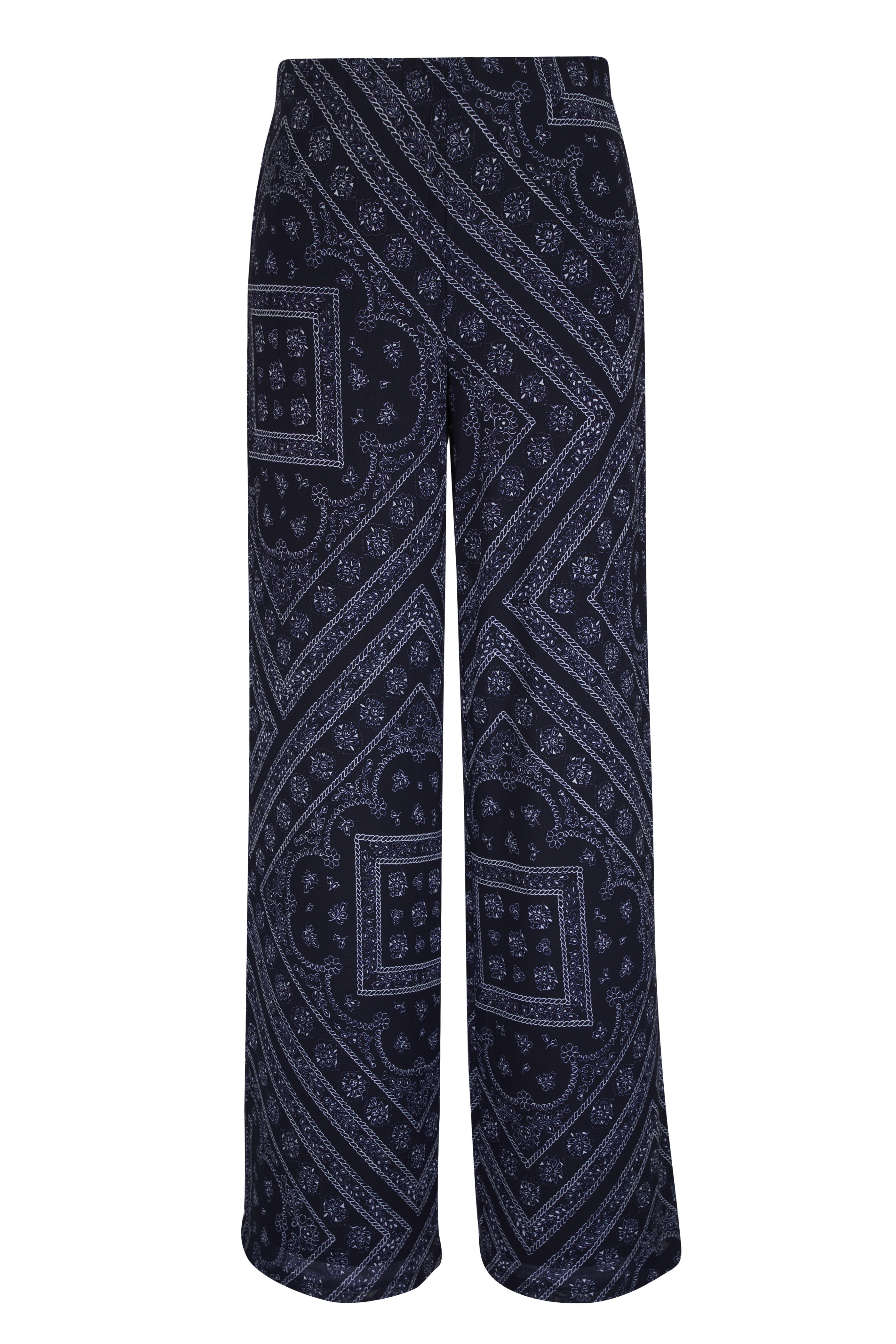 Veronica Beard - Hadria Navy Paisley Pant - view 1