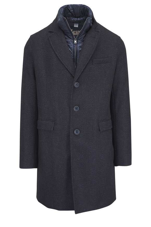 Herno - Gray Laminar Gore-Tex Raincoat | Mitchell Stores