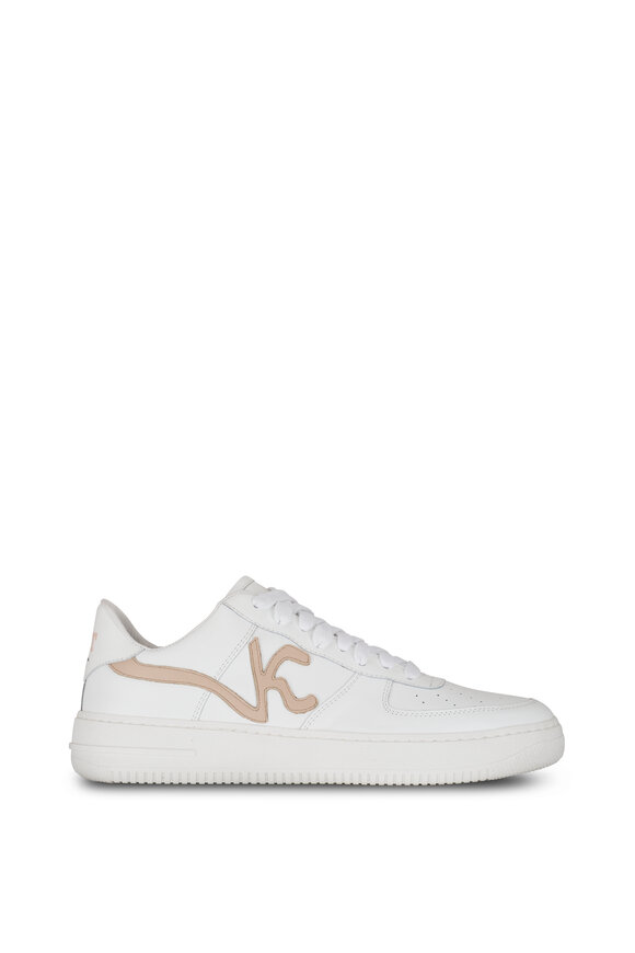 KNT - KNT White & Tan Leather Sneaker