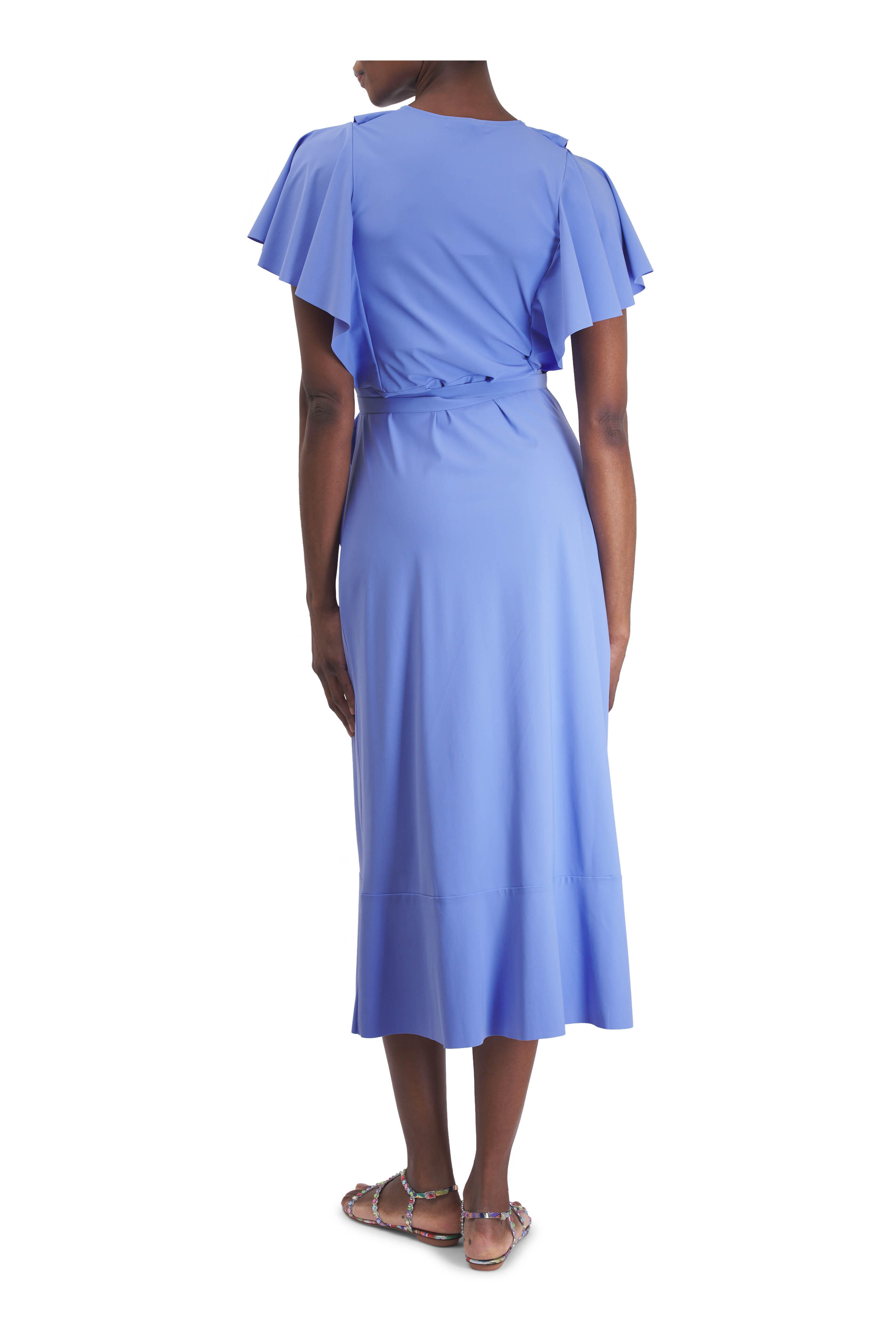 Dorothee Schumacher - Daily Beach Cornflower Wrap Dress