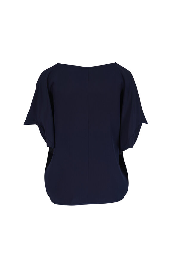 Zero + Maria Cornejo Rio Inkjet Silk Drape Top - view 2