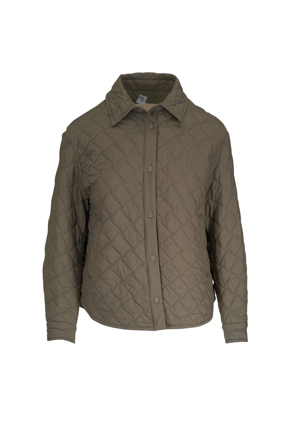 Herno Military Diamond Quilted Jacket
