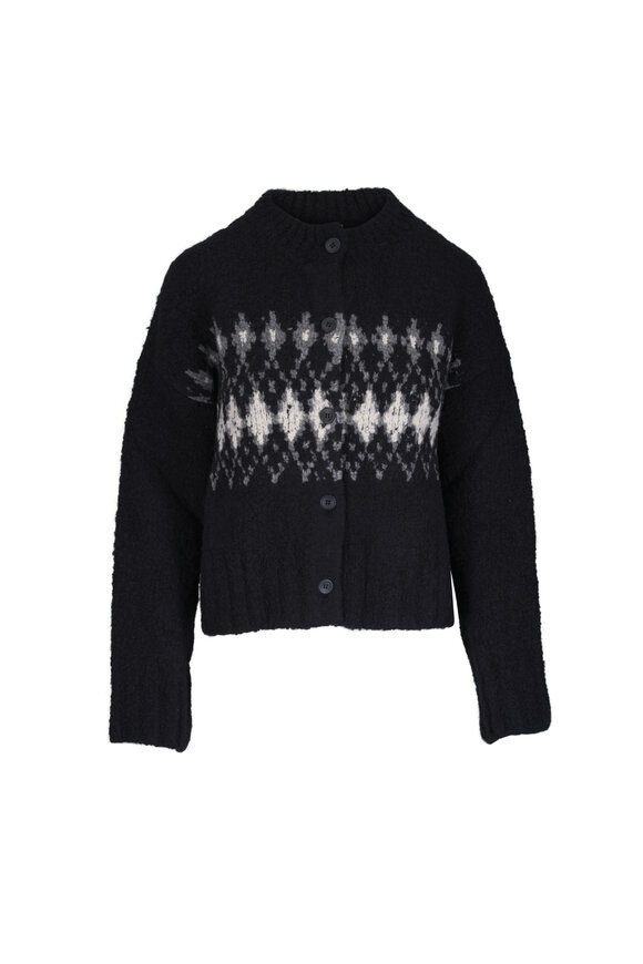 Altuzarra Haven Black Wool Cardigan - view 1