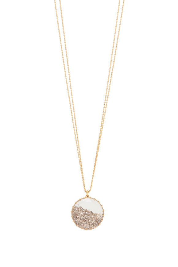 Renee Lewis - Cinnamon Diamond Shake© Pendant Necklace