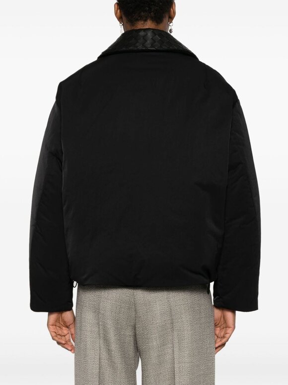 Bottega Veneta - Black Twill Puffer Jacket