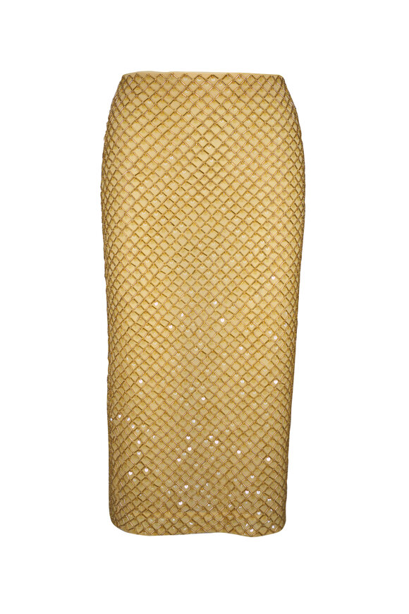 3.1 Phillip Lim - Khaki Japanese Technical Poplin Midi Skirt