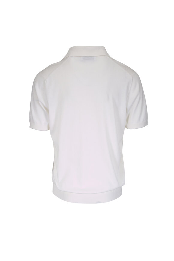 Tシャツ・カットソー BRUNELLO CUCINELLI Woman Polo Shirt White ML944VD115 C159 Brunello Cucinelli Brunello Cucinelli Polo Shirt Woman White