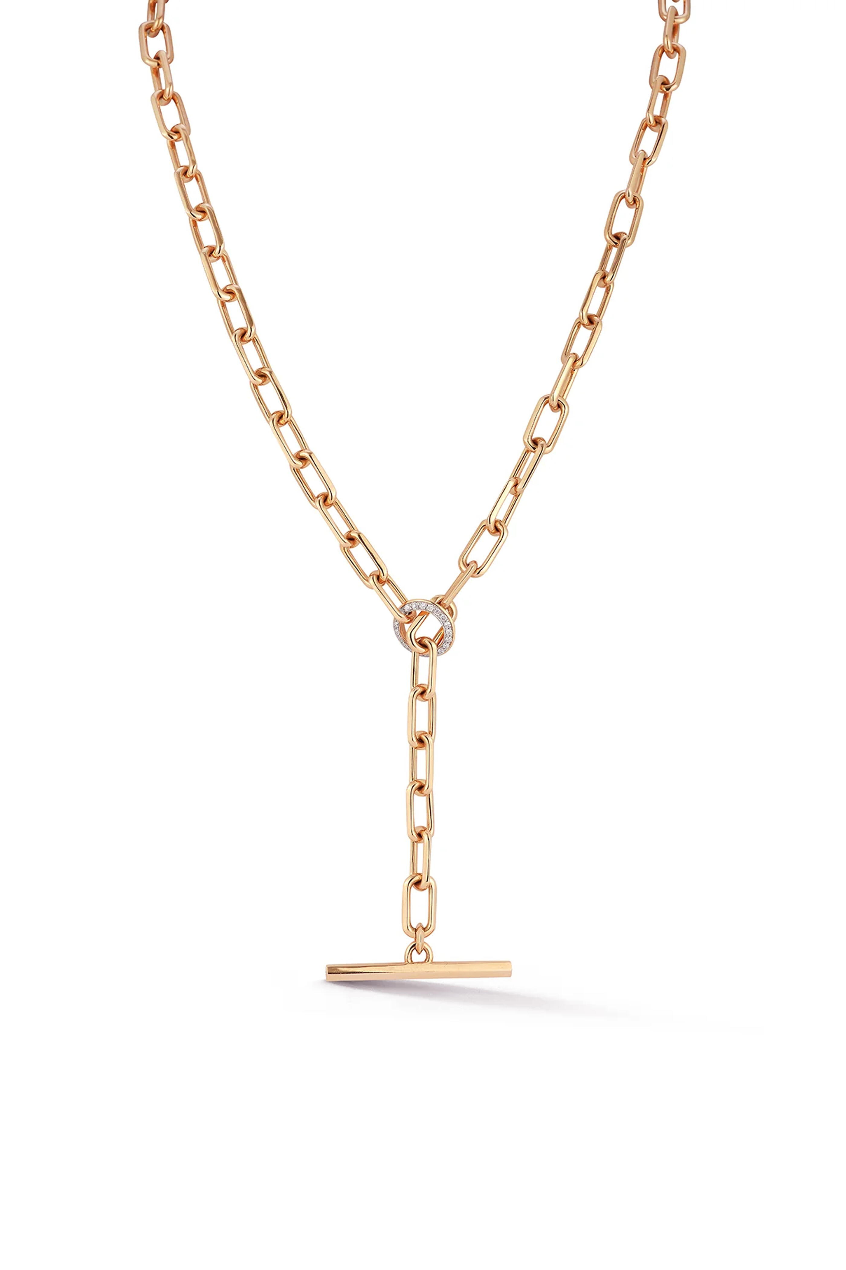 Walters Faith - Saxon Diamond Toggle Necklace