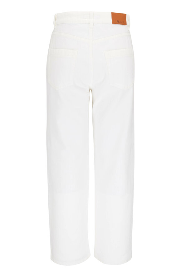 Loro Piana - White Denim Pant