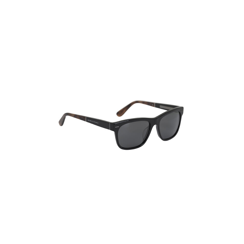 Oliver Peoples - Brunello Cucinelli Black Sunglasses