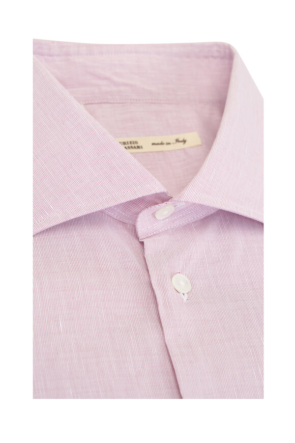 Maurizio Baldassari Light Pink Sport Shirt - view 3