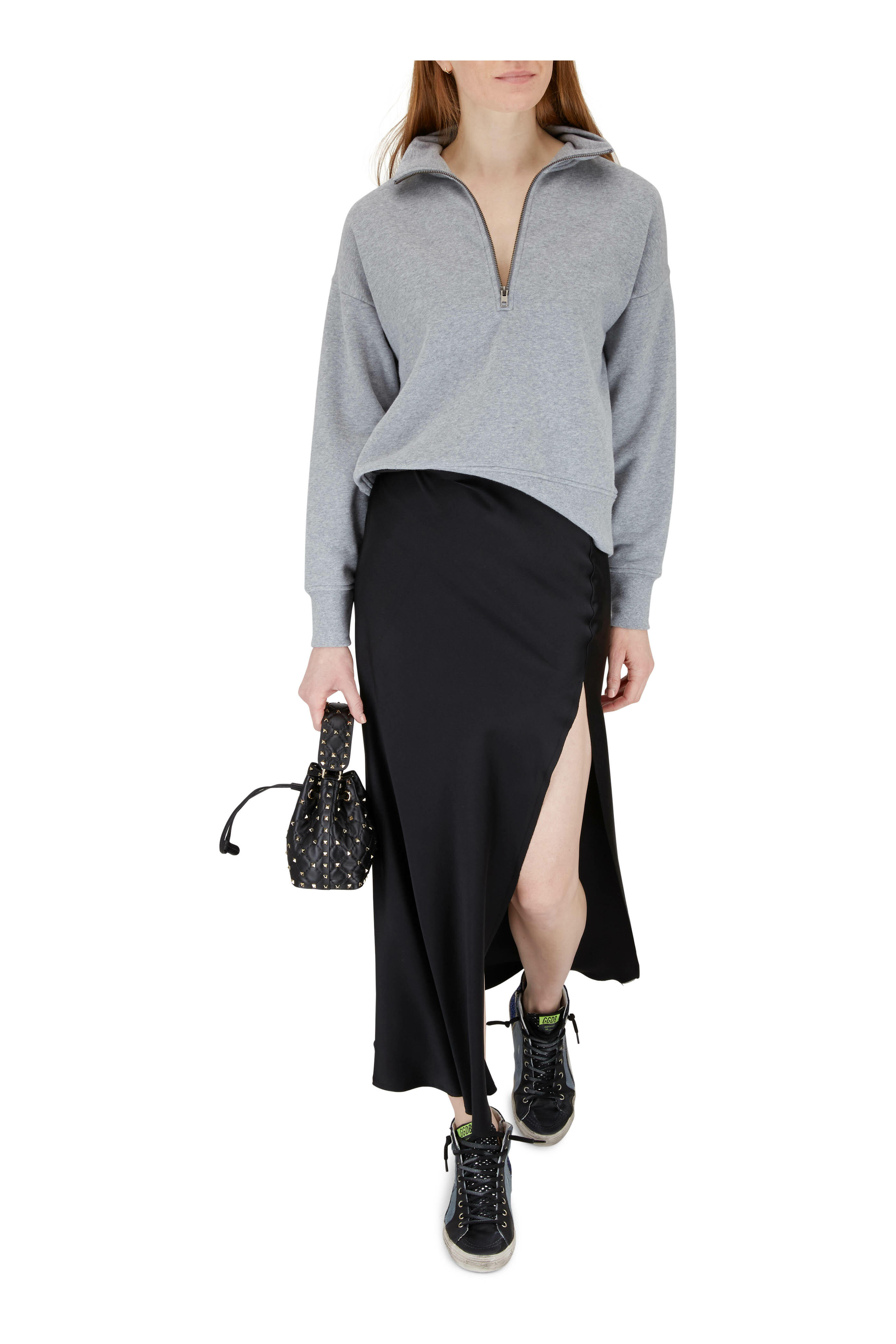 Golden Goose - Slide Blue Glitter & Hot Pink Star Sneaker