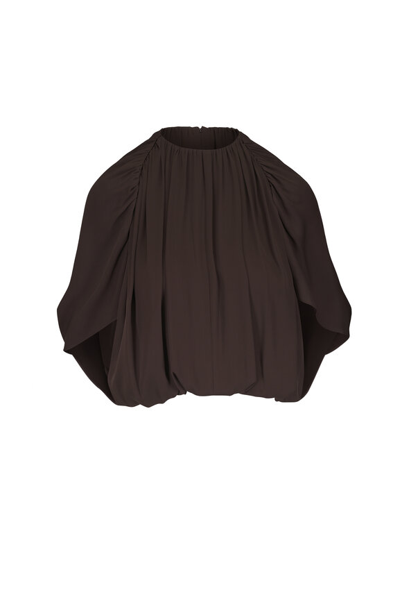 Vince Pinewood Gathered Bubble Blouse - view 1
