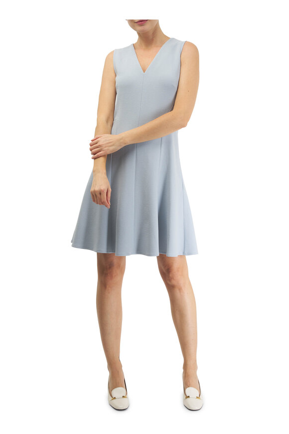 Kiton - Light Blue Sleeveless Dress