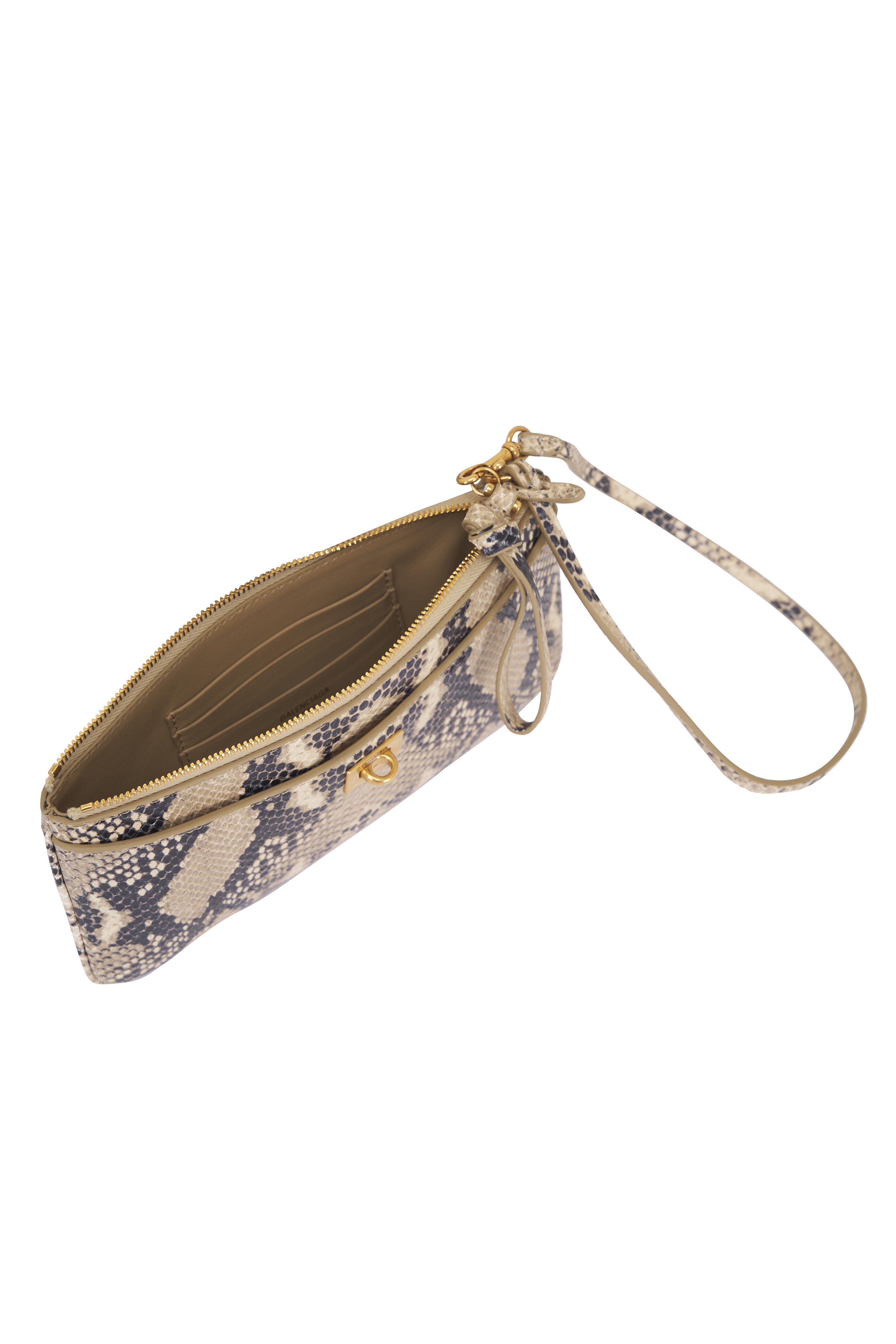 Balenciaga - Rodeo Natural Leather Phone Pouch