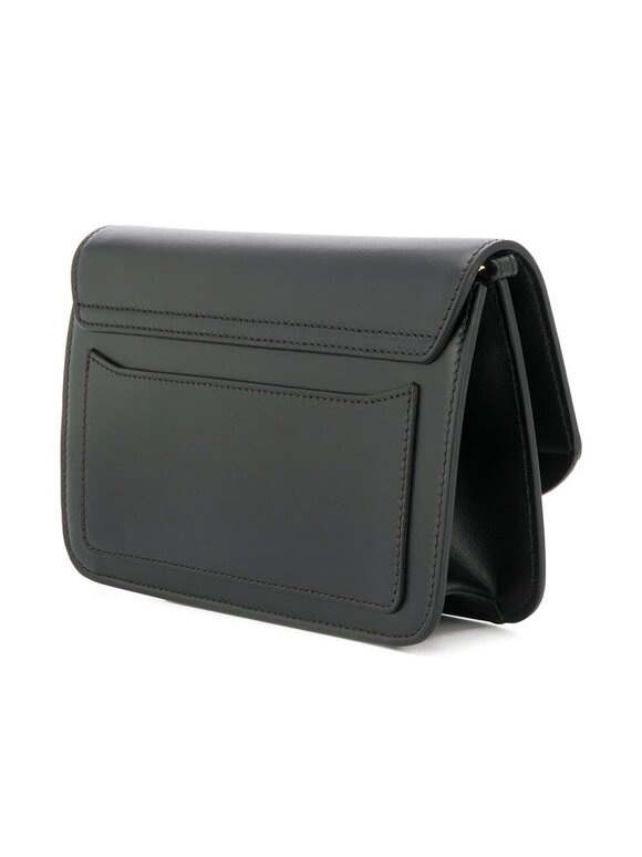 Chloé - C-Logo Black Leather Small Shoulder Bag
