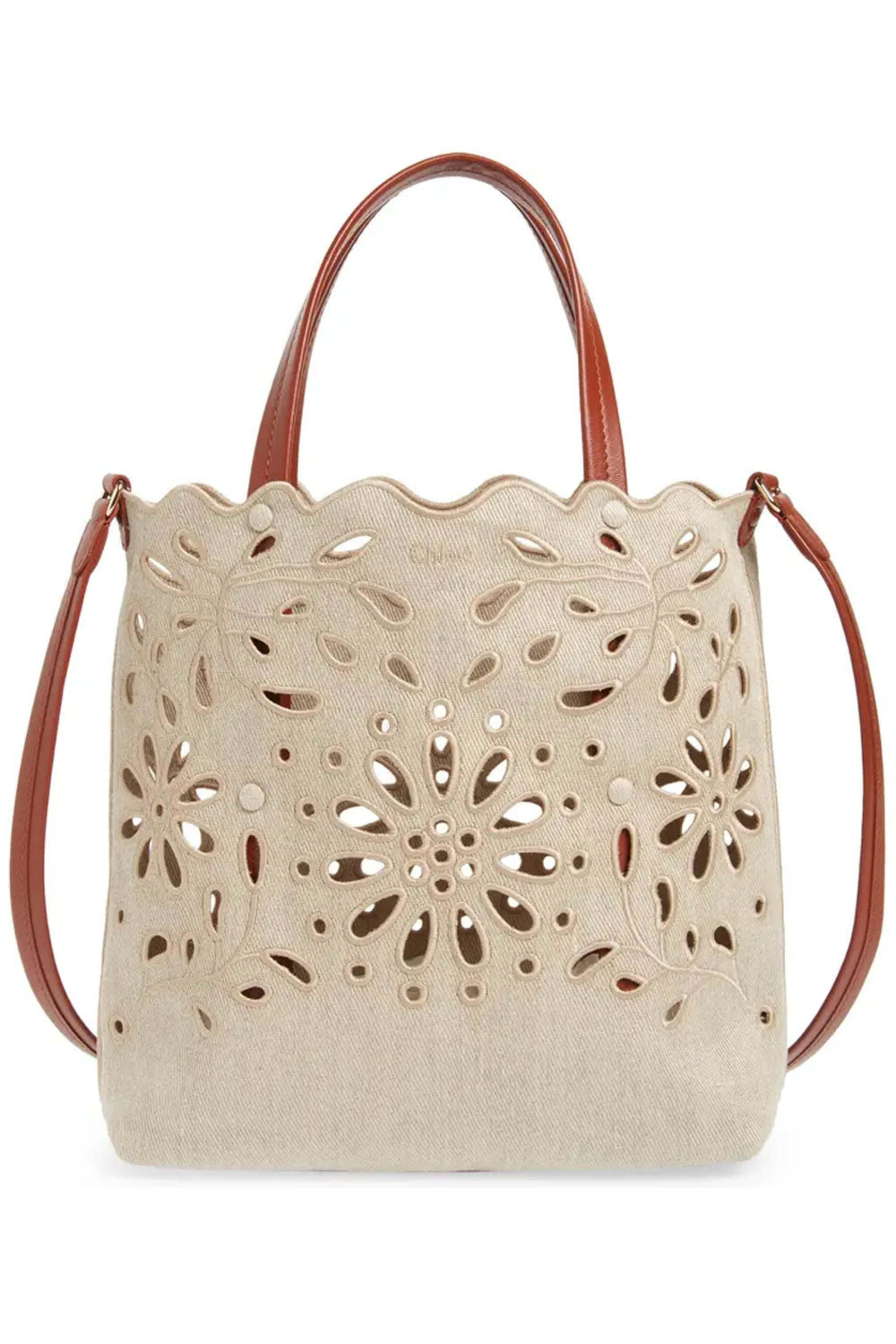 Chloé - Kamilla Small Bag in Sepia Brown