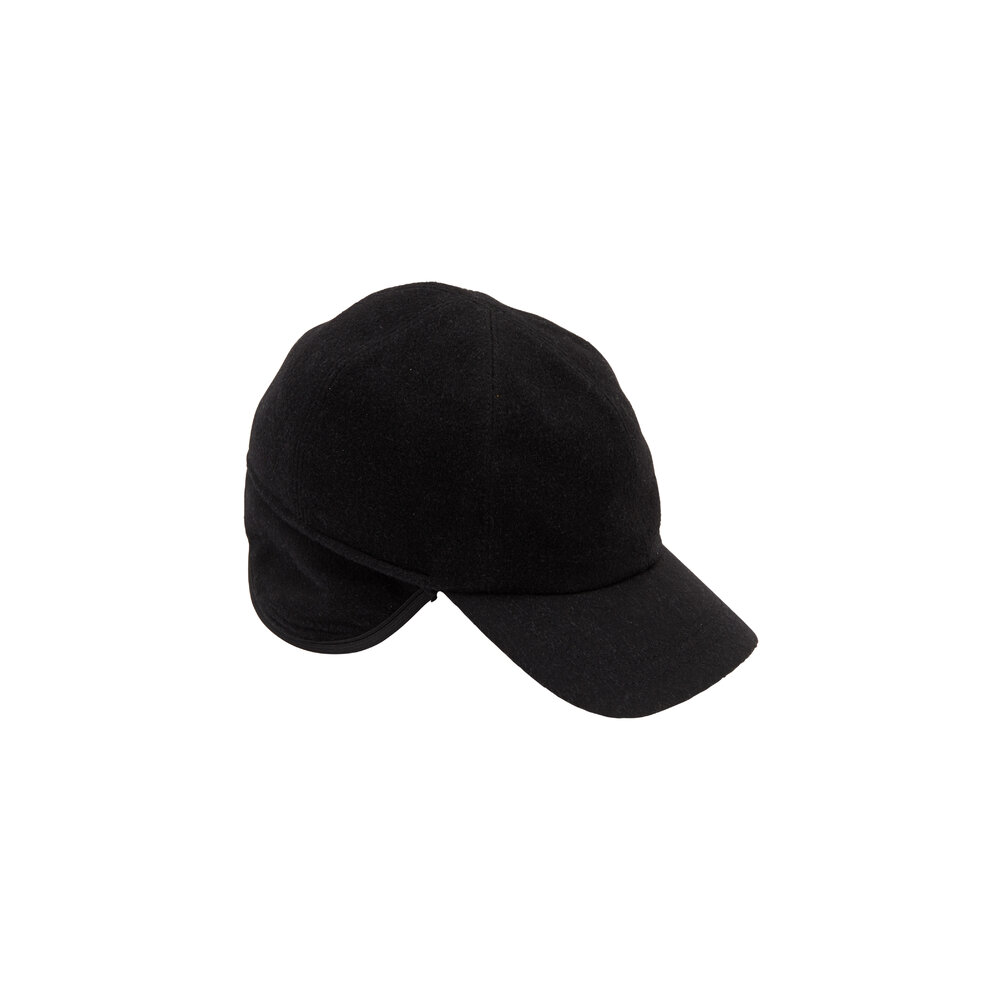 Wigens - Black Cashmere Cap | Mitchell Stores