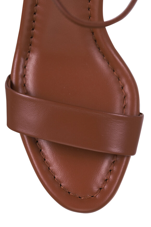 Christian Louboutin Jane Cuoio Leather Sandal, 85mm - view 8