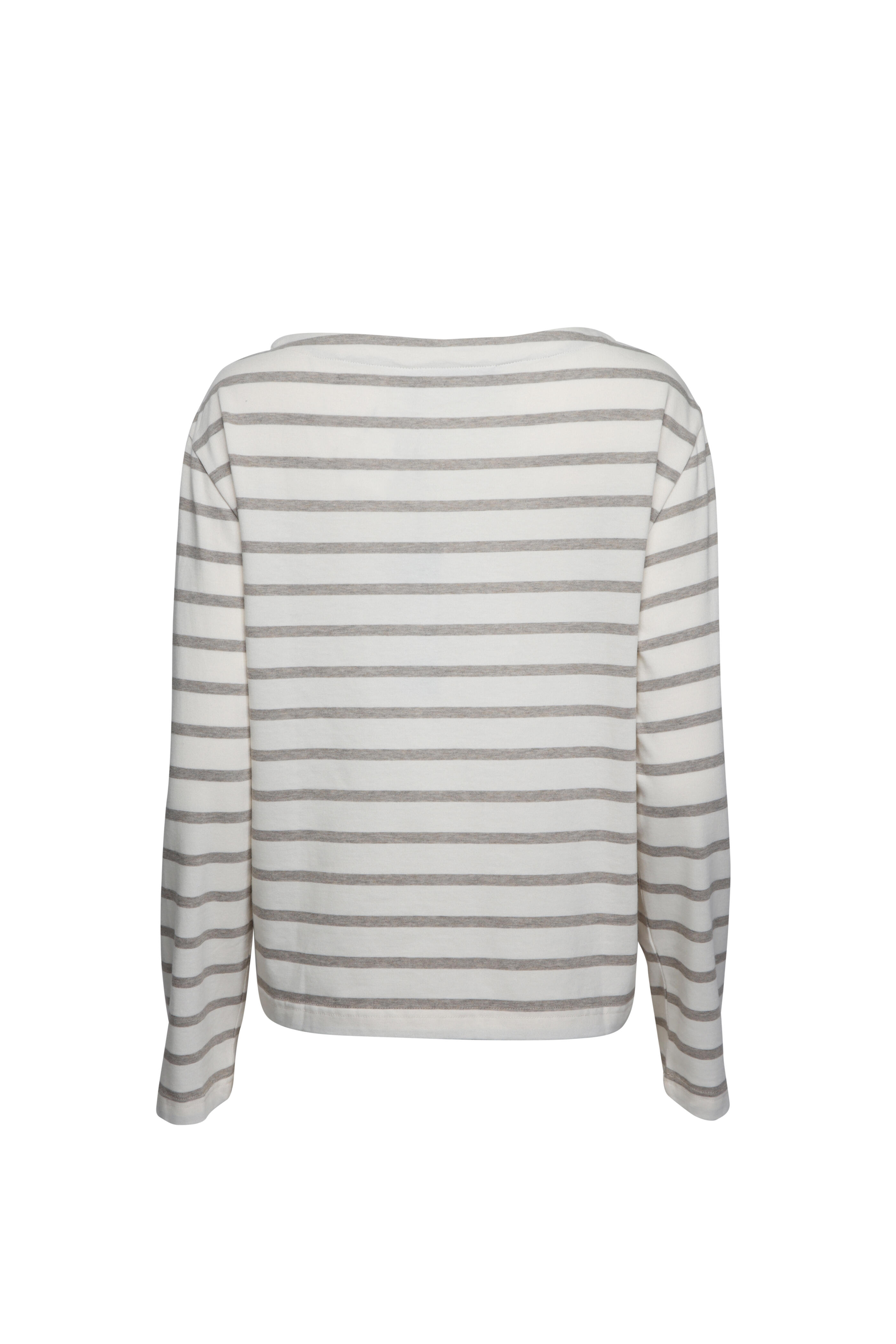 Jenni Kayne - Claude Ivory & Taupe Stripe Tee