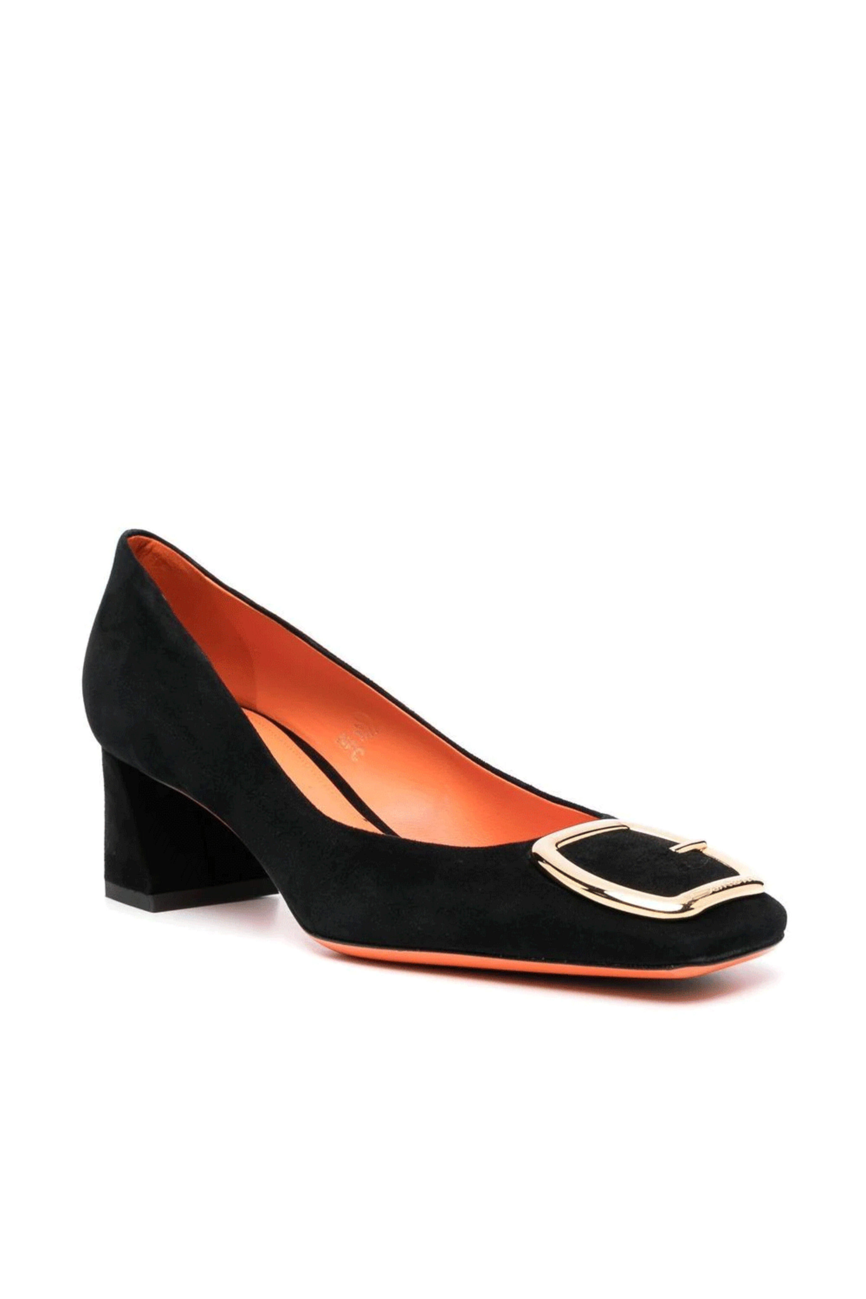 Santoni - Hasmig Low Pump in Black