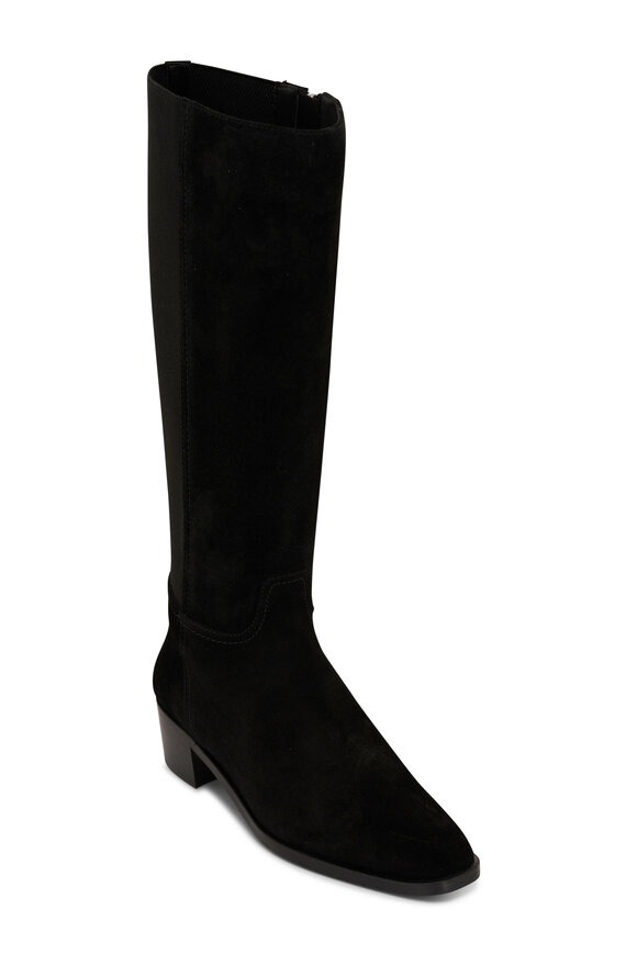 Louis Vuitton Westside Flat High Boot BLACK. Size 36.0