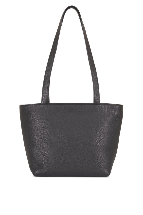 The Row Parker Black ANS Leather Zip Tote - view 2