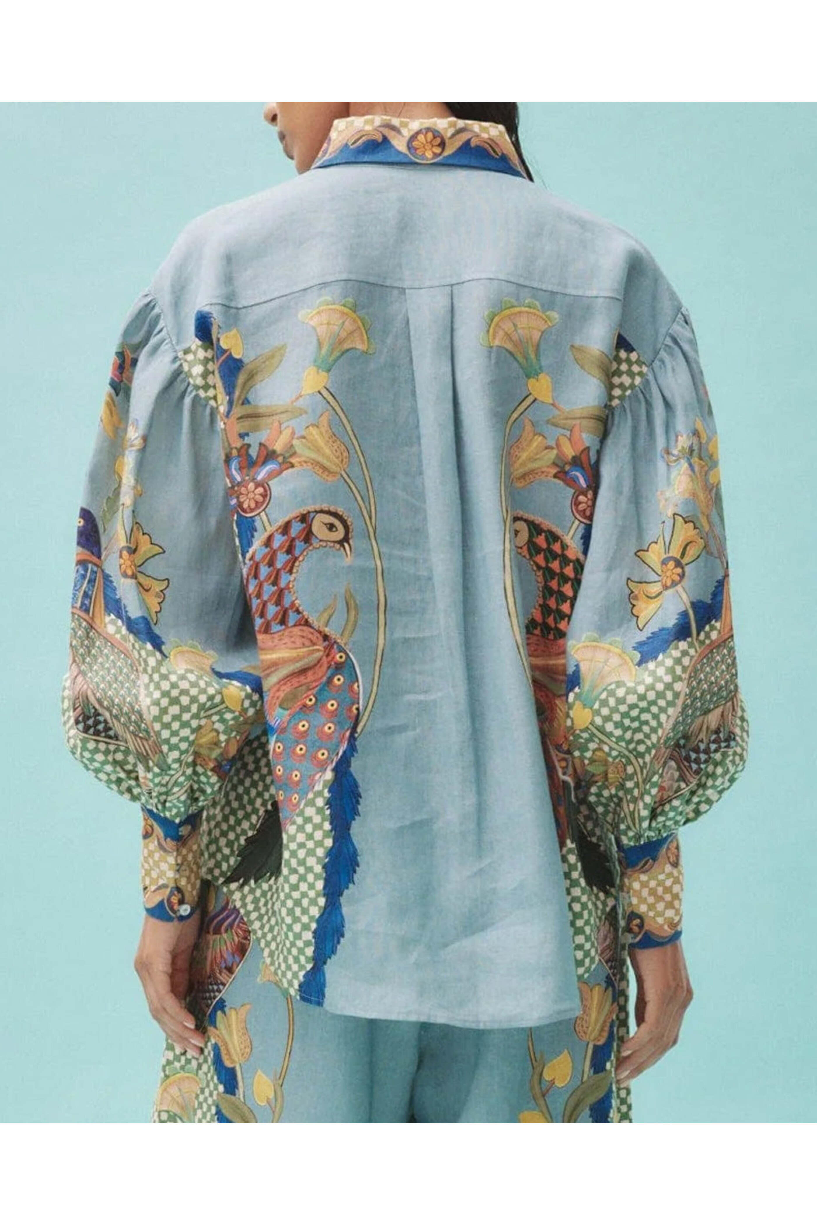 Alémais - Misty Blue Gilly Shirt