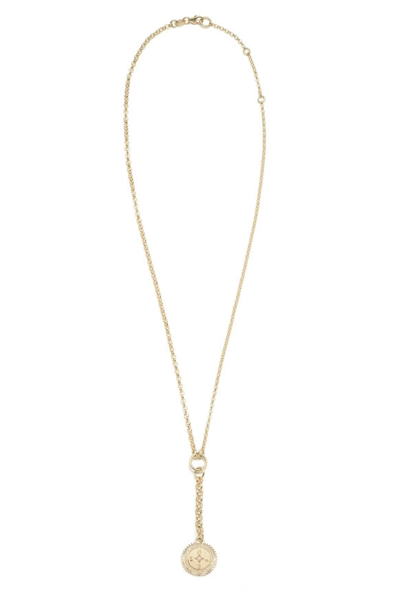 Foundrae Internal Compass Mixed Belcher Extension Necklace