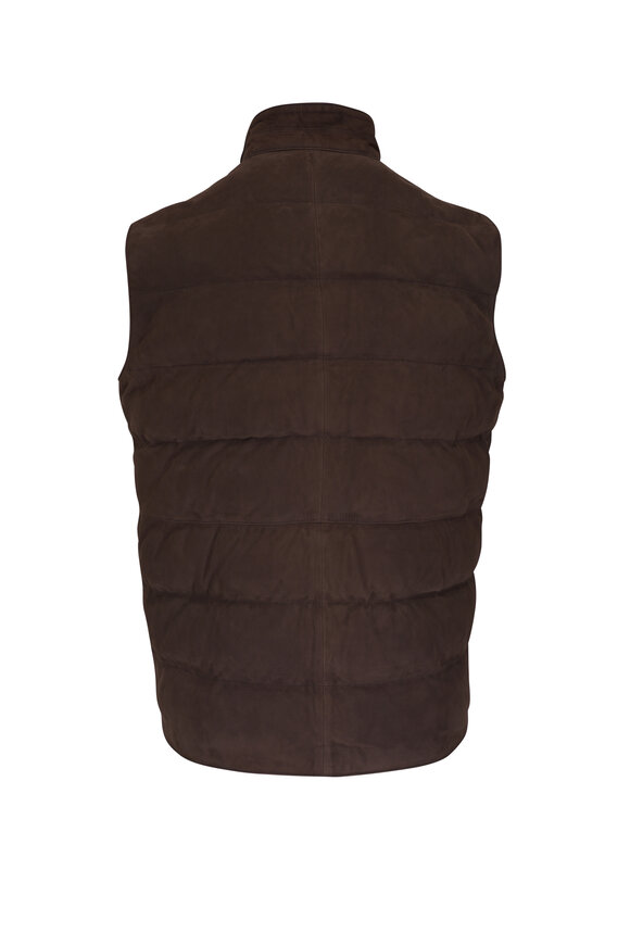 Peter Millar - Cordova Chocolate Suede Vest