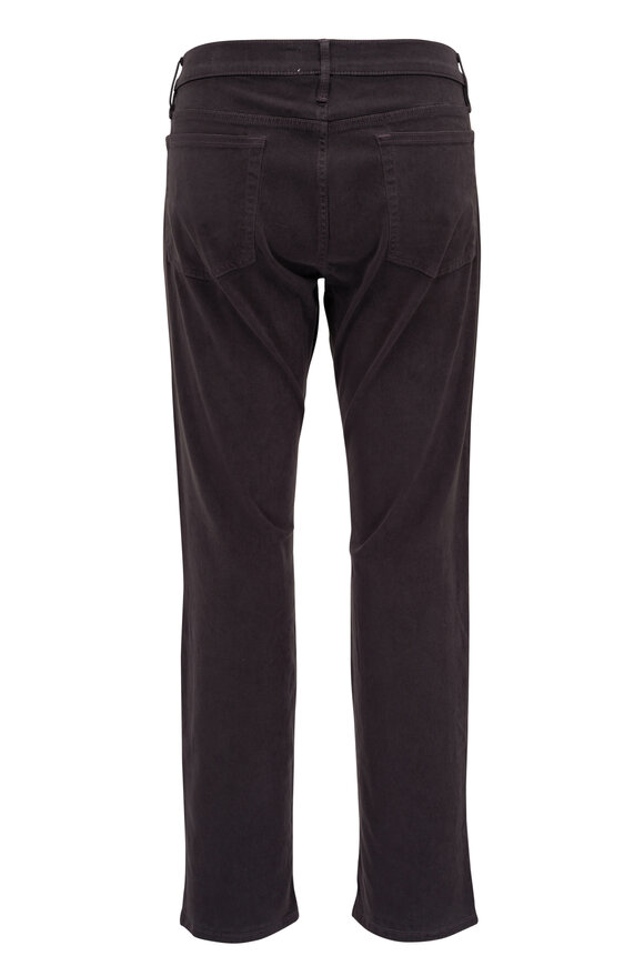 Frame - L'Homme Charcoal Gray Slim Five Pocket Pant 