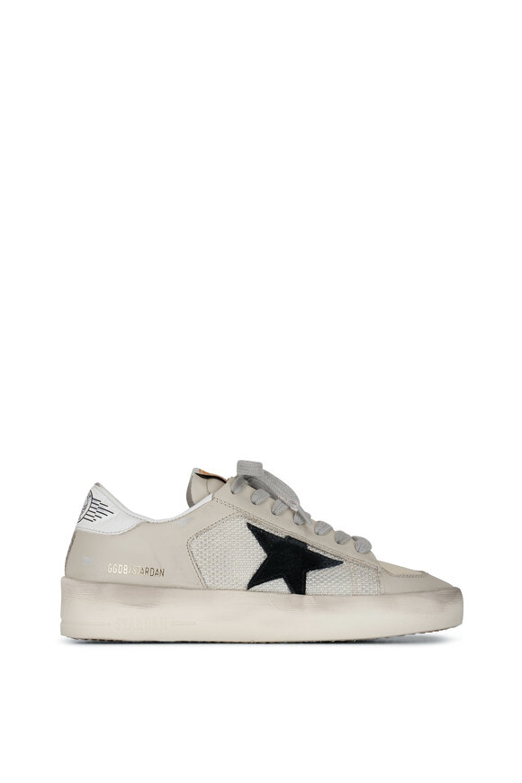 Golden Goose Stardan Sand Net & Black Star Leather Sneaker  - view 3