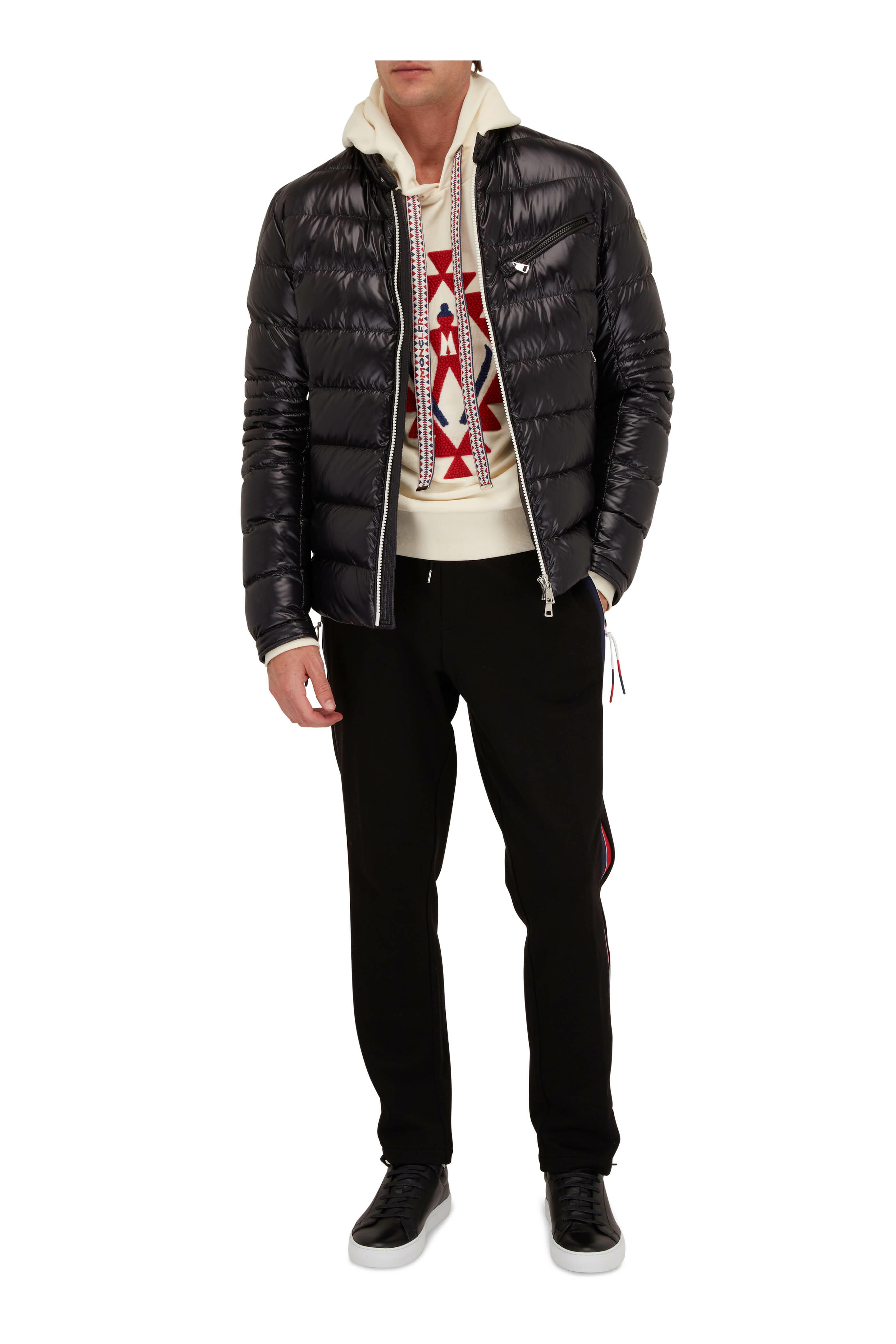 To Boot New York - Sierra Black Grained Leather Sneaker