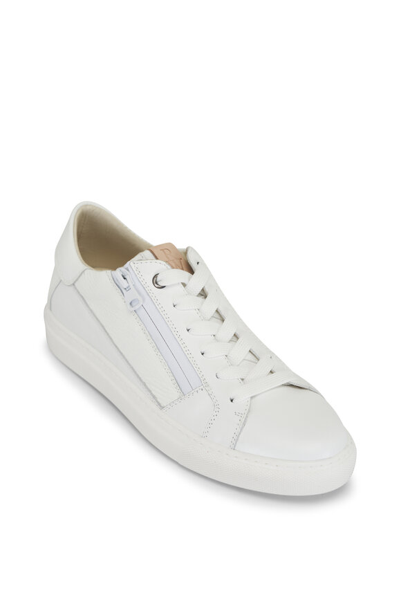 Ron White Sabina White Side Zip Sneaker