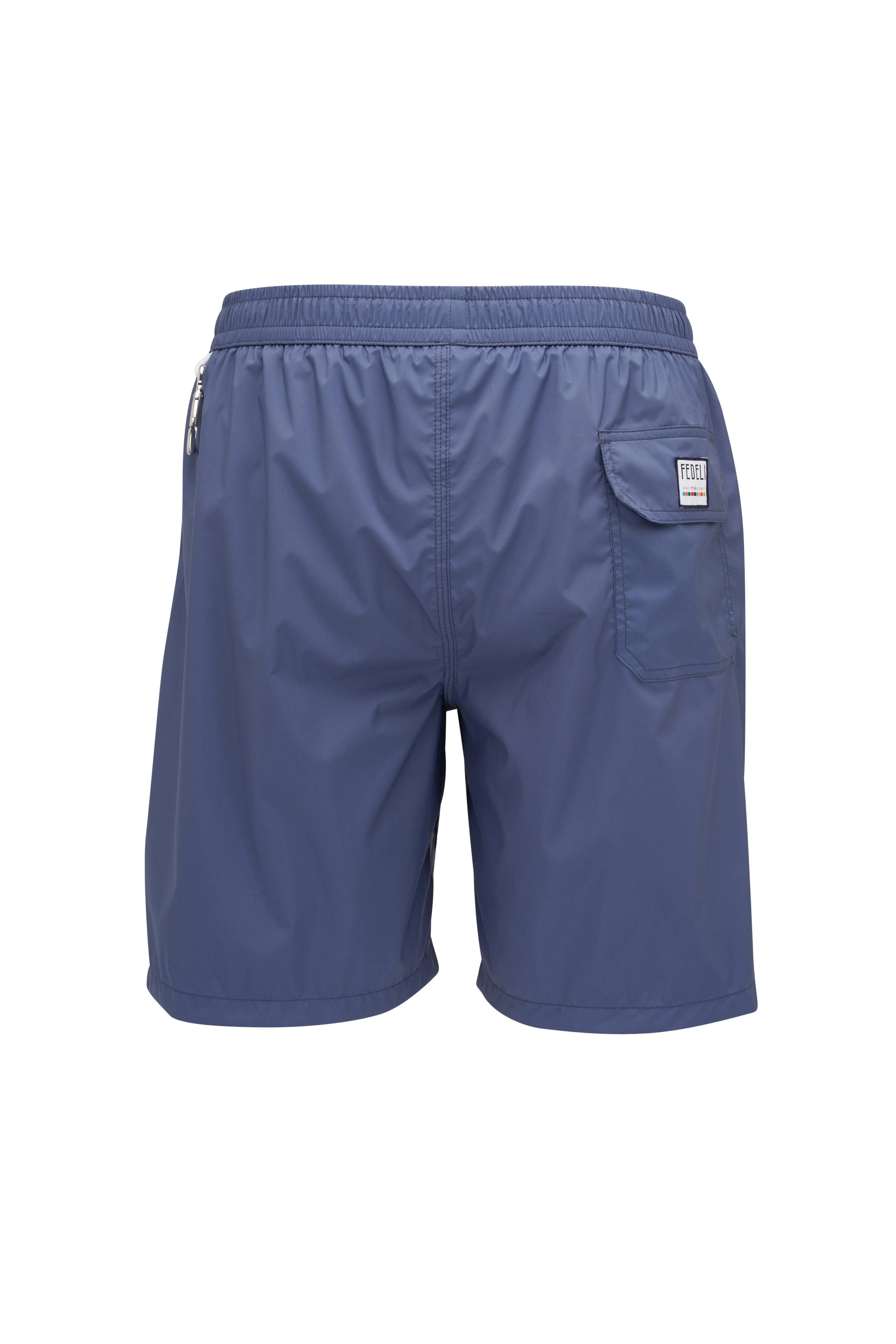 Dark blue swim sales trunks