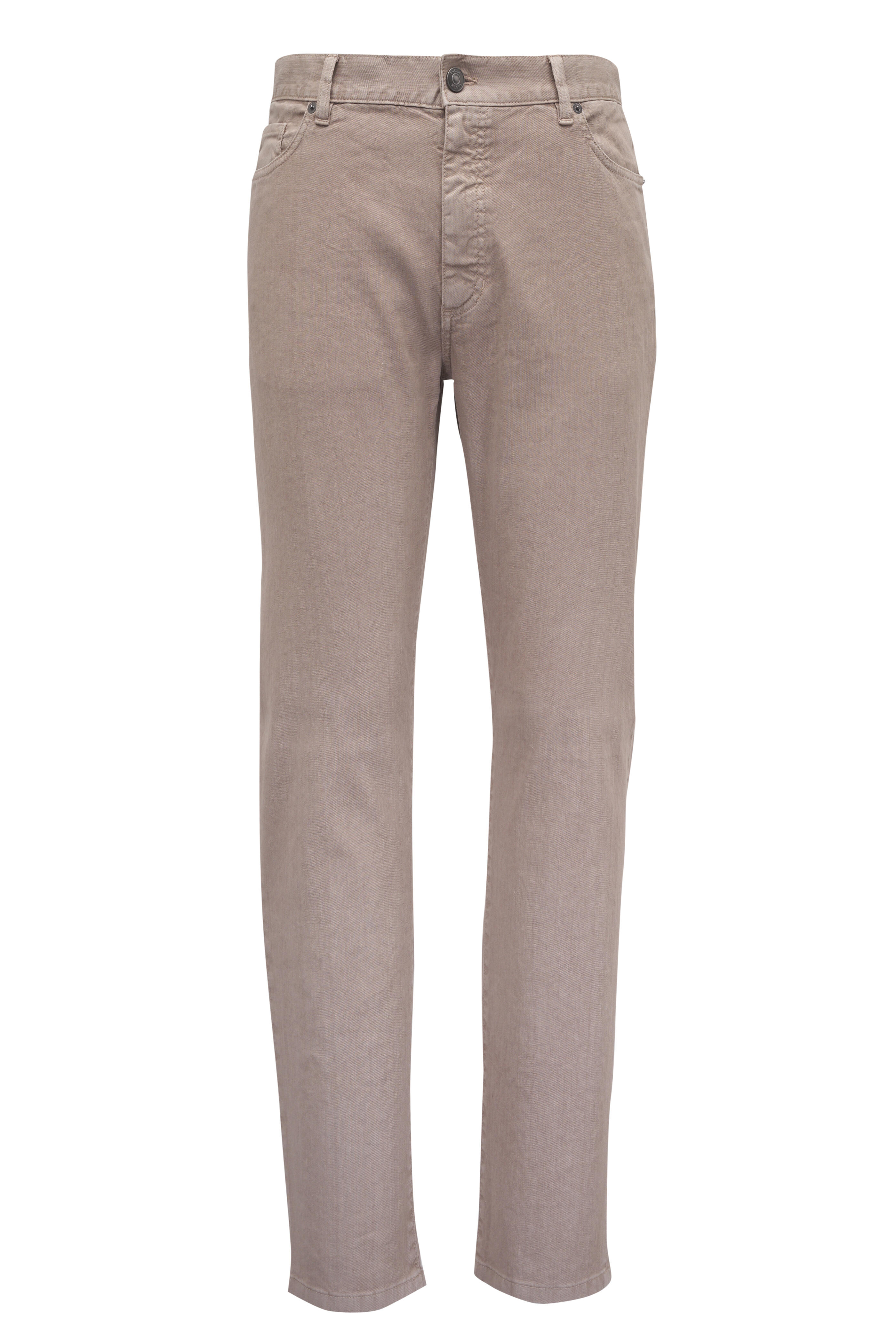 ワコマリア Zegna / STRAIGHT FIT TROUSERS M ZEGNA Men's Straight Fit Flat-Front Pants | Neiman Marcus