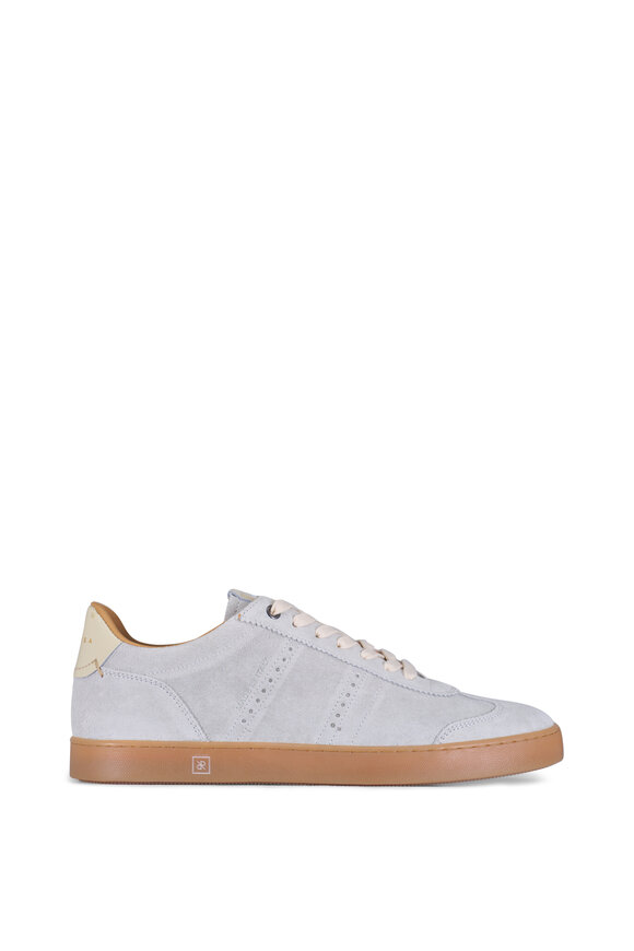 Rubirosa Judy Cream Suede Sneaker - view 3