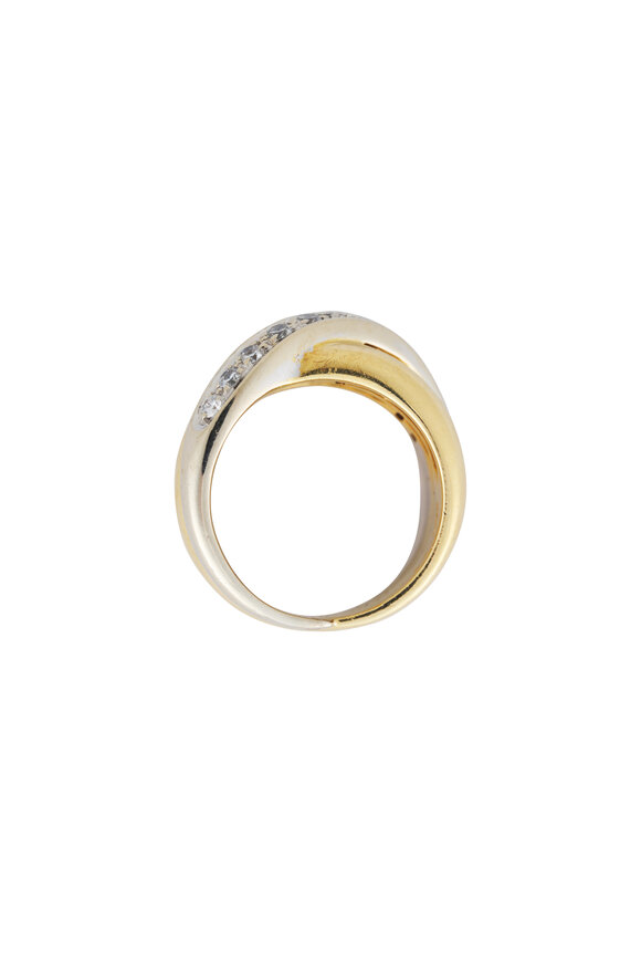 Vintage Collection - Yellow Gold Bypass Ring