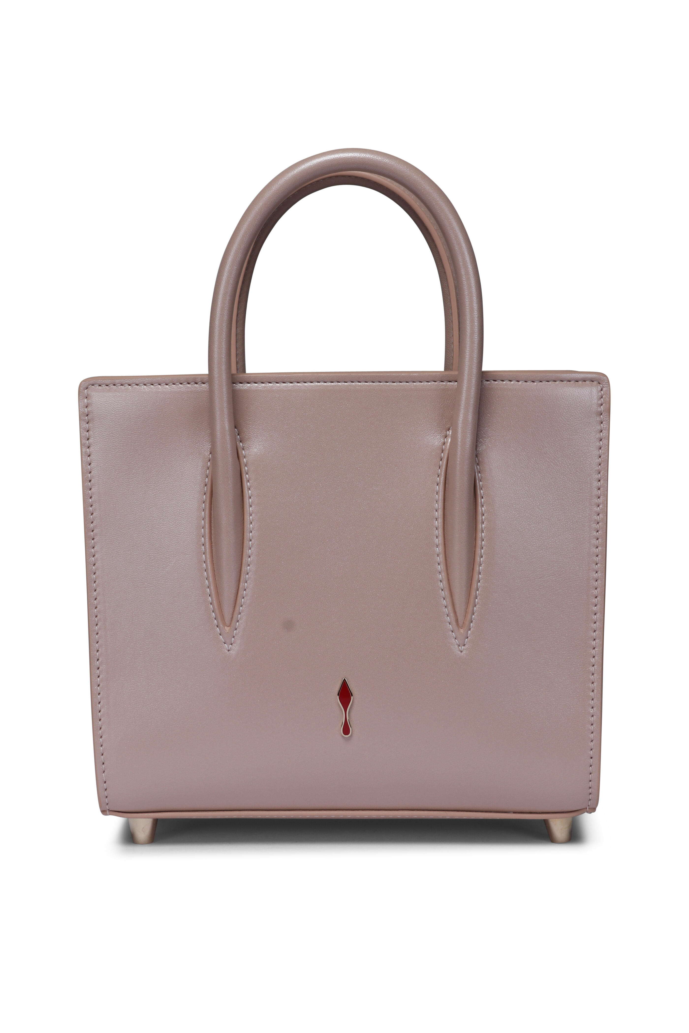 Christian Louboutin - Mini Paloma Milk Leather Top Handle Bag