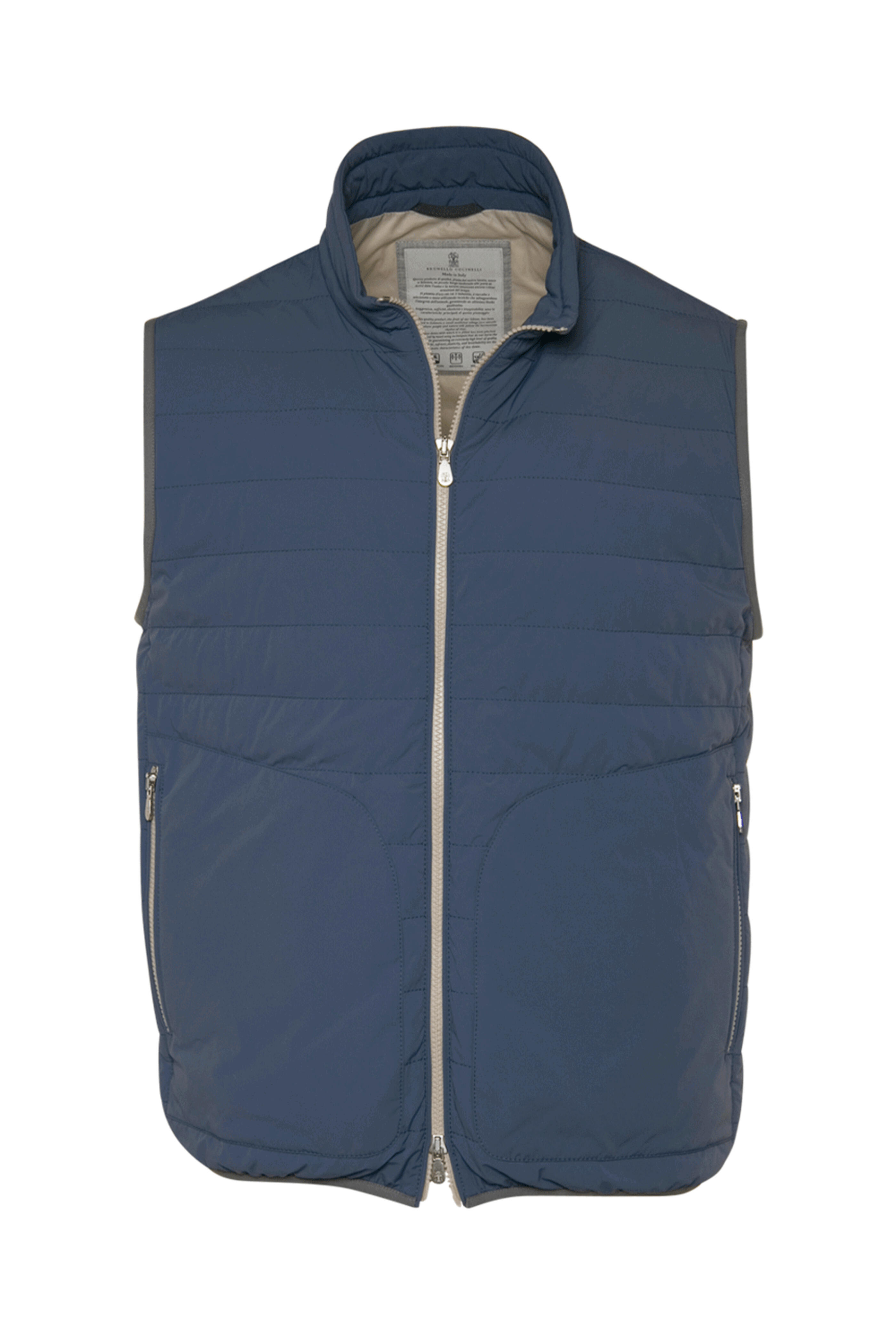 Brunello Cucinelli - Ocean Blue Padded Vest