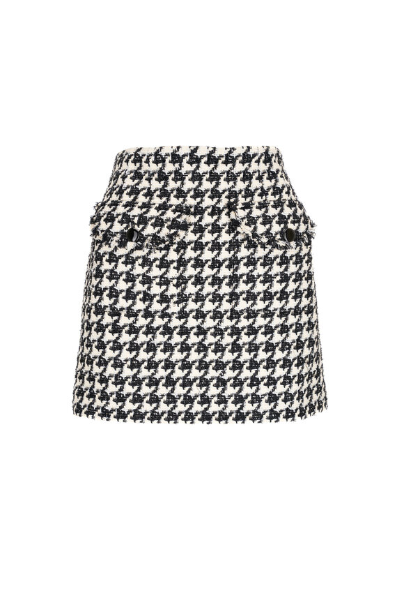 Louis Vuitton Monogram Fil Coup√ Maxi Skirt, White, 32