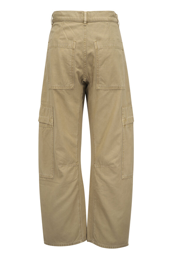 Citizens of Humanity Marcelle Gobi Khaki Low Slung Easy Cargo Pant - view 3