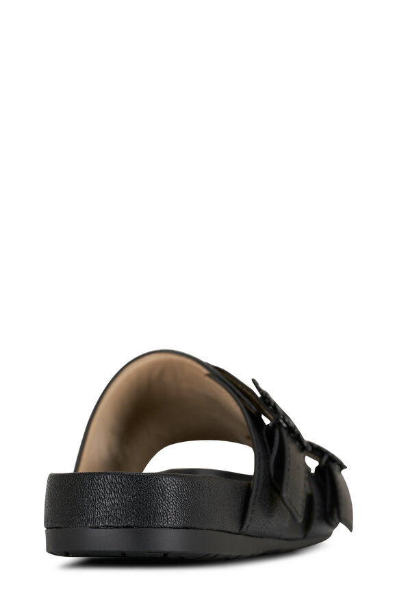 Loewe - Black Ease Leather Slide Sandal