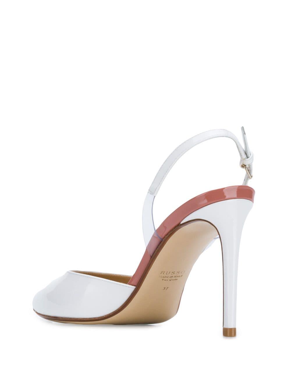 サンダル・ミュール FRANCESCO RUSSO Women Sandals R1S949 51633 302 TAN WHITE Francesco Russo end collections | Carla Saint-Barth