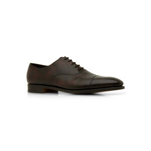 John Lobb - City II Leather Oxford in Dark Brown