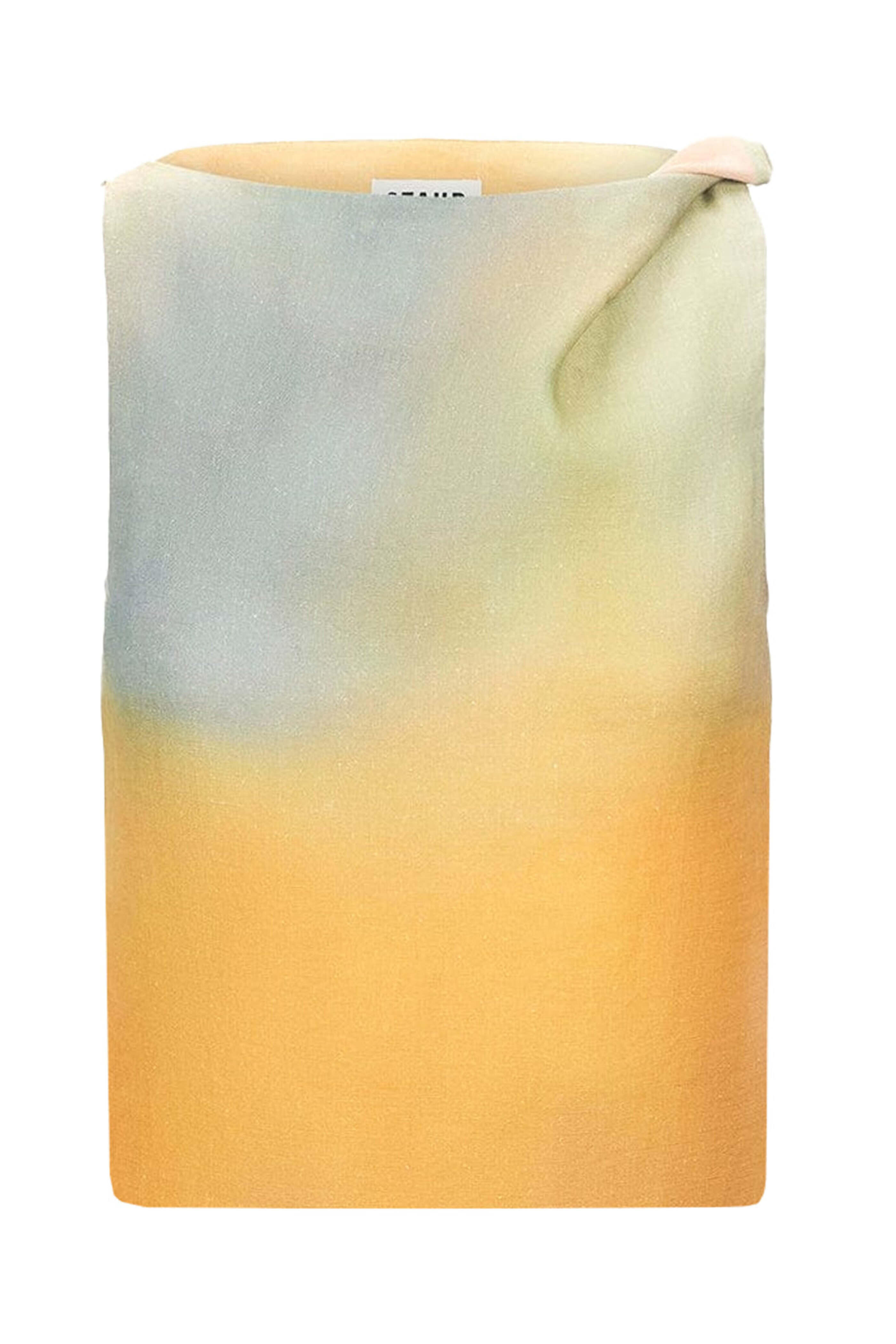 Staud - Pastel Clouds Boa Linen Top