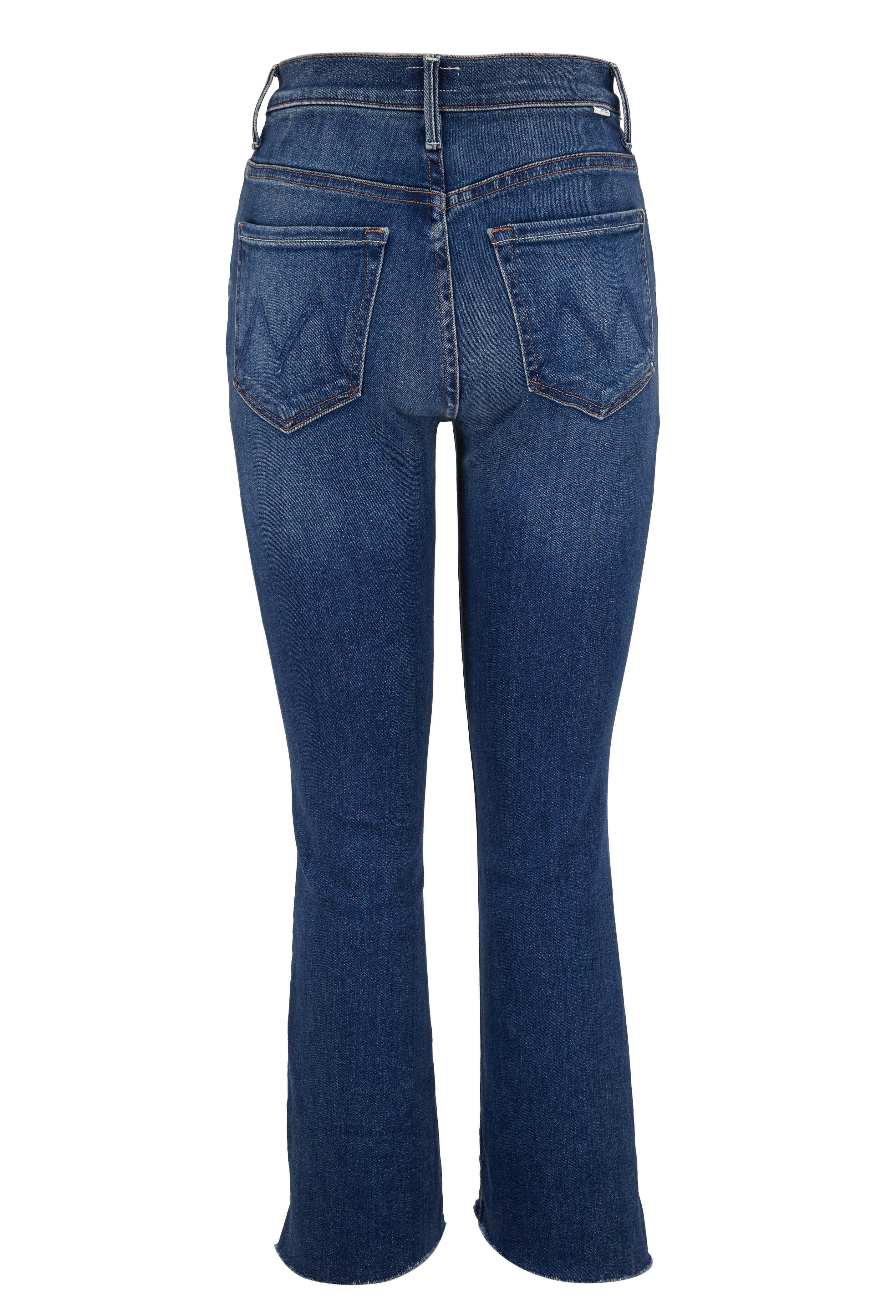 Mother Denim - The Insider Sweet and Sassy Crop Step Fray